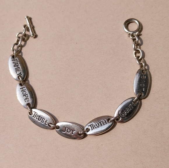 Silver Sterling  Charm Bracelet - Picture 7 of 10